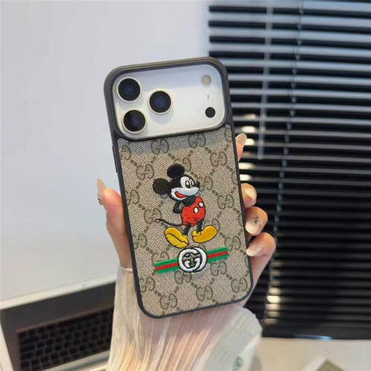 AAOO Mickey Meets Luxe Phone Case For iPhone 17 16 15 14