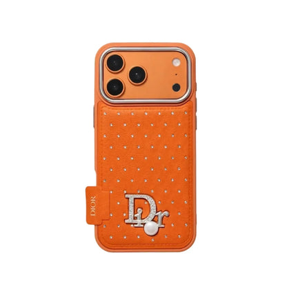 AAOO Classic Style Crystal Studded Luxury iPhone Case