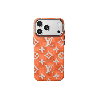 AAOO Luxury Pattern iPhone Case Textured Canvas Style Cover