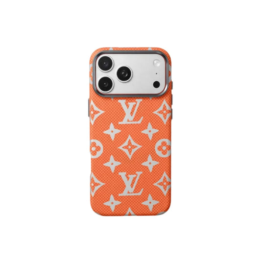 AAOO Luxury Pattern iPhone Case Textured Canvas Style Cover