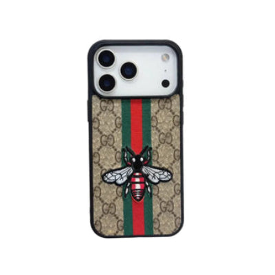 AAOO Bee or Snake Design Luxe iPhone Case For iPhone 17 16 15 14
