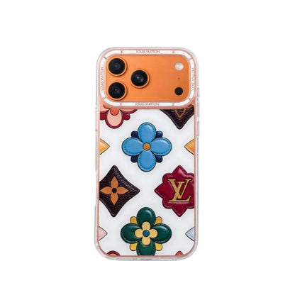 AAOO Multicolor White Phone Case iPhone