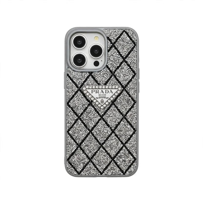 AAOO Handyhülle mit funkelnden Strasssteinen für iPhone 17/ 16 15 14