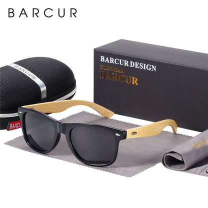 AAOO Polarized Bamboo Sunglasses Men Wooden Sun glasses Women Wood Glasses Oculos de sol masculino