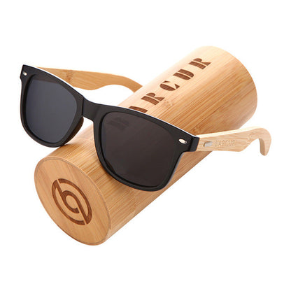 AAOO Polarized Bamboo Sunglasses Men Wooden Sun glasses Women Wood Glasses Oculos de sol masculino