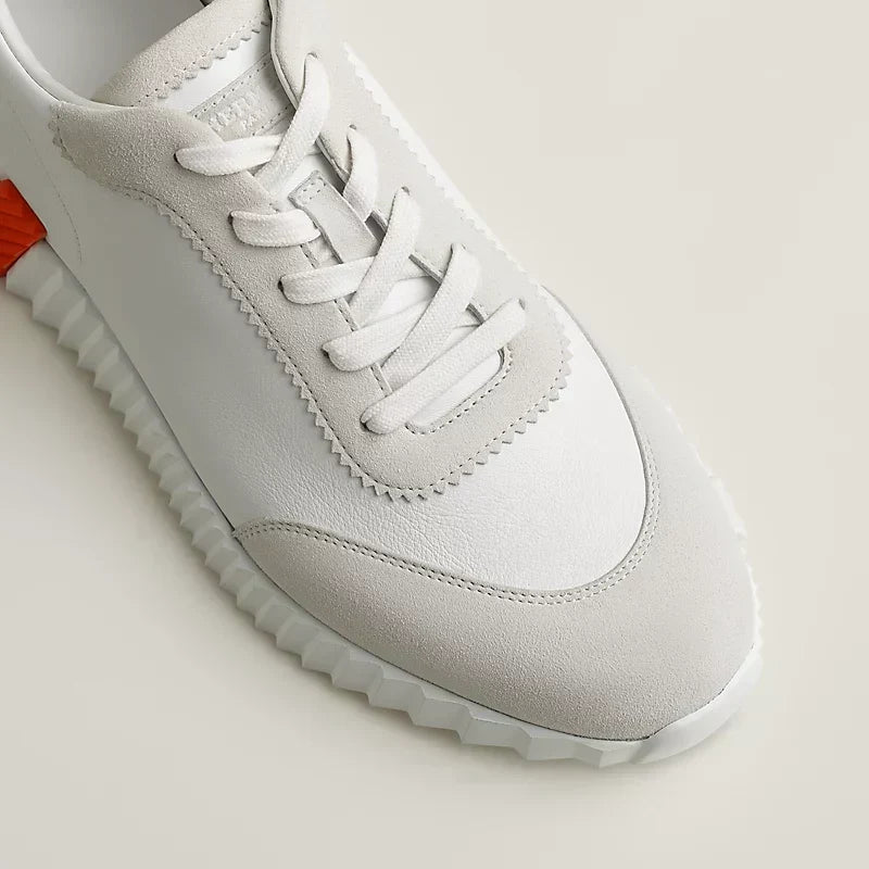 AAOO Sneakers Blanc Orange