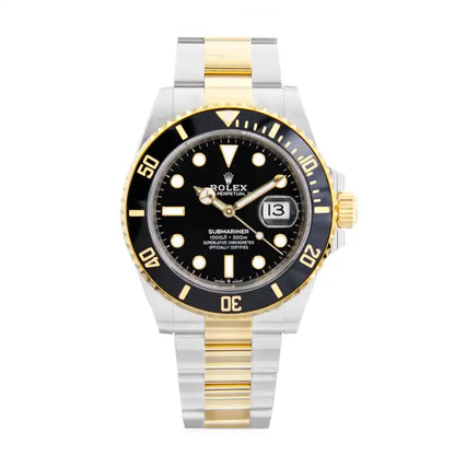 AAOO Submariner Black Yellow Glod Watch
